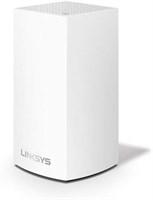 Linksys WHW0101?Velop?Whole Home Mesh WiFi System (WiFi-маршрутизатор/расширитель AC1300 для бесперебойного покрытия до 140 кв. м., родительский контроль, совместимость с Alexa, 1 шт., белый) 1000001422