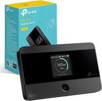 TP-Link 4G MiFi, Cat4 LTE WiFi мобильная точка доступа для путешествий, 150 Мбит/с интернет-ключ, низкая стоимость для глобальной совместимости, до 8 часов, светодиодный дисплей, простое управление через приложение (M7350) 1000001428