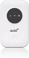 Мобильная точка доступа WiFi, портативный маршрутизатор 4G 5G со слотом для SIM-карты, мобильный маршрутизатор для путешествий со скоростью 300 Мбит/с, USB-модем 4G LTE с поддержкой до 10 устройств для деловых поездок 1000001439