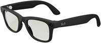 Meta Ray-Ban - - Умные очки - Wayfarer Large - Матово-черный/прозрачный с переходами от зеленого к G-15 1000001474