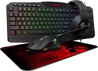 Redragon S101 Проводной игровой RGB-комбо с подсветкой 4 в 1 1000001571