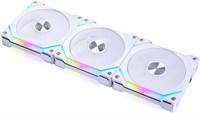 Lian Li UNI Fan SL120 V2 RGB White Triple Pack с контроллером - UF-SL120V2-3W (V2) 1000001576
