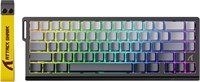 ATTACK SHARK X68 HE Rapid Trigger механическая игровая клавиатура 60% проводная TKL с регулируемым срабатыванием, магнитный переключатель на эффекте Холла, частота опроса 8 кГц, подсветка RGB, верхнее крепление, боковые клавиши с принтом (Moonlight) 1000001627