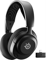SteelSeries Arctis Nova 5 Wireless — игровая гарнитура для ПК, PS4/5, Switch, мобильных устройств — более 100 аудиопредустановок через приложение — неодимовые магнитные драйверы — аккумулятор на 60 ч — 2,4 ГГц или BT — микрофон ClearCast Gen2.X 1000001639