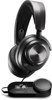 SteelSeries Arctis Nova Pro — многосистемная игровая гарнитура — высококачественные драйверы Hi-Fi — звук высокого разрешения — объемный звук на 360° — GameDAC Gen2 — ESS Sabre QuadDAC — выдвижной микрофон Stealth — ПК, PS5/PS4, Switch 1000001663