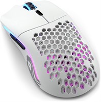 Беспроводная игровая мышь Glorious Model O - RGB 69 г Сверхлегкая эргономичная беспроводная игровая мышь - Игровые мыши с дизайном в виде сот с подсветкой (матово-белый) 1000001688