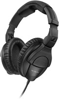 Sennheiser HD 280 PRO, закрытые, складные, профессиональные студийные мониторные наушники для записи и микширования, 64 Ом, в комплект входят адаптер для стереоразъема 6,3 мм и спиральный кабель длиной 3 м 1000001711