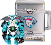 Коллекционная фигурка тигра MrBeast Lab Apex Beast, высота 6,25 дюйма, с невероятной детализацией, премиум-упаковкой, 13 точками артикуляции и челюстью-грызуном - стили могут отличаться 1000001726