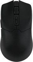 Беспроводная игровая мышь EPOMAKER Click, опрос 8 кГц, оптический сенсор PAW 3950 Ultimate, сверхлегкая, вес 58 г, разрешение 42 000 точек на дюйм, аккумулятор 500 мА·ч, программируемые кнопки для ПК/Mac/Linux (черная) 1000001757