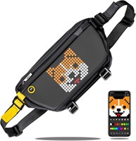 Рюкзак DIVOOM Pixoo со светодиодным дисплеем Pixoo Art Setting App Connection Control Crossbody Shoulder Backpack для путешествий для мужчин и женщин 1000001764