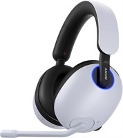 Беспроводная игровая гарнитура с шумоподавлением Sony INZONE H9, объемный звук 360 для игр, время работы от аккумулятора 32 часа, подвесной микрофон, соединение Bluetooth/низкая задержка 2,4 ГГц, для ПК/PS5/мобильных устройств, WH-G900N, белый 1000001774