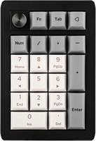 Цифровая клавиатура EPOMAKER EK21 VIA Gasket, Bluetooth 5.0/2.4 ГГц/проводная с возможностью горячей замены цифровой клавиатуры, с поролоновой подкладкой, ручка из алюминиевого сплава, аккумулятор 1000 мАч, программируется для Win/Mac/Gaming (Gateron Pro  1000001821