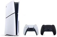 SIE Sony PlayStation 5 Slim Disc с дополнительным контроллером Dualsense Black — международная версия 1000001823