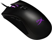 Игровая мышь Hyperx Hx Mc003B Pulsefire Fps Pro, программно управляемые световые эффекты RGB и настройка макросов, сенсор Pixart 3389 с разрешением до 16 000 точек на дюйм, 6 программируемых кнопок, вес мыши 95 г, черная 1000001878
