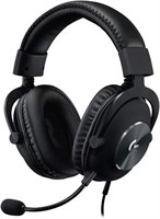 Игровая гарнитура Logitech G PRO X (2-го поколения) с Blue Voice, DTS Headphone 7.1 и 50-мм драйверами PRO-G, для ПК, Xbox One, Xbox Series X|S, PS5, PS4, Nintendo Switch - черная 1000001902