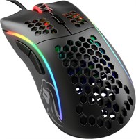 Gloriuos Black Gaming Mouse - Glorious Model D Gaming Mouse Honeycomb - Сверхлегкая мышь RGB - Мышь для ПК - 68 г - Матовая черная мышь 1000001985