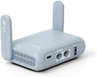 GL.iNet GL-MT3000 (Beryl AX) Карманный беспроводной гигабитный маршрутизатор Wi-Fi 6 для путешествий | Маршрутизатор WiFi | OpenVPN, Wireguard, подключение к общедоступной и гостиничной сети Wi-Fi, страница входа в систему, автофургон 1000001993