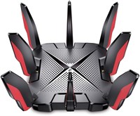 Игровой маршрутизатор TP-Link Tri-Band Wi-Fi 6 с 5 гигабитными портами (AX6600), черный 1000002016