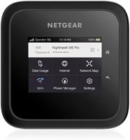Netgear Nighthawk M6 Pro 5G мобильная точка доступа 5G маршрутизатор со слотом для SIM-карты 5G модем портативное WiFi устройство для путешествий разблокированный WiFi 6E 8 Гбит/с MR6550 1000002023