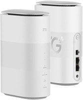 Беспроводной маршрутизатор ZTE MC801A HyperBox 5G, разблокированный — WWAN — 2-портовый коммутатор — 802.11a/b/g/n/ac/AX — двухдиапазонный — заблокированный — белый 1000002035