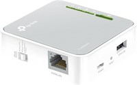Маршрутизатор WLAN Nano TP-Link TL-WR902AC AC750 (433 Мбит/с (5 ГГц) +300 Мбит/с (2,4 ГГц) (трассировка, точка доступа, ТВ-адаптер, повторитель, маршрутизатор, клиент, медиа, FTP-сервер), wei?/grau 1000002044