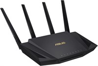 Маршрутизатор Asus RT-AX58U Ax3000 Dual Band Wifi 6 (802.11Ax) с технологиями Mu-Mimo и Ofdma, черный 1000002052
