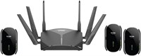 Комплект беспроводной сети для всего дома D-Link DIR-3060/P4 AC3000 (1 маршрутизатор DIR 3060 + 3 расширителя Mesh DRA 2060) 1000002055
