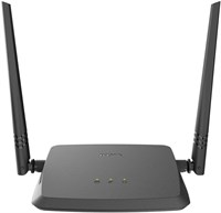 D-Link DIR-612 Беспроводной однодиапазонный маршрутизатор N300 2,4 Гц с 2 внешними антеннами 5 дБи - черный 1000002062