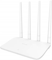 Tenda F6 V4.0 Wireless N300, 4 антенны X 5 дБи, простой в настройке маршрутизатор (белый, не модем) 1000002073