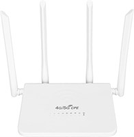 Мобильная точка доступа Wi-Fi Cryfokt, поддержка брандмауэра 4G LTE беспроводной маршрутизатор 300 Мбит/с простой со слотом для SIM-карты для семьи (вилка UK) 1000002075