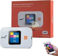 WEKUBA Мобильная точка доступа WiFi, портативный маршрутизатор со слотом для SIM-карты, карманный мини-маршрутизатор со встроенным литий-ионным аккумулятором емкостью 3000 мАч, 10 устройств подключения, портативный дорожный маршрутизатор WiFi (белый) 1000002137