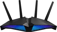 Игровой маршрутизатор ASUS ROG Strix GS-AX5400 WiFi 6 — выделенный игровой порт, VPN Fusion, бесплатная пожизненная защита в Интернете, Instant Guard, AiMesh, адаптивный QoS, переадресация портов, Aura RGB — черный 1000002138