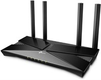 TP-Link TP Link WiFi 6 AX1800 Smart WiFi Router Archer AX20 Двухдиапазонный гигабитный маршрутизатор, USB-порт, WPA3 Cyber ??Security, родительский контроль, большой радиус действия, простая настройка, черный 1000002149