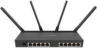 Mikrotik RB4011iGS5HacQ2HnDIN беспроводной маршрутизатор Gigabit Ethernet Dualband (2,4 ГГц 5 ГГц) черный 1000002156