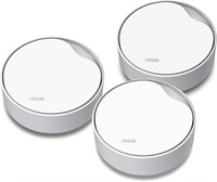 TP-Link Deco AX3000 PoE Mesh WiFi (Deco X50-PoE), потолочный/настенный WiFi 6 Mesh, замена маршрутизатора WiFi, точка доступа и усилитель сигнала, питание PoE, 2 порта PoE (1 x 2.5G, 1 x Gigabit), упаковка из 3 штук 1000002159