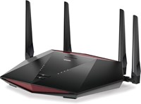 Игровой маршрутизатор NETGEAR Nighthawk WiFi 6 (скорость AX5400 с 6 потоками, профессиональный игровой маршрутизатор WiFi с DumaOS 3.0, соединения без задержек, XR1000) 1000002171