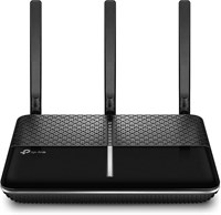TP-Link Archer VR600 модем-маршрутизатор Wi-Fi Gigabit AC1600 двухдиапазонный, 4 порта Gigabit, Beamforming, приложение для управления Tether Android/iOS 1000002194