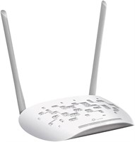 Точка доступа WiFi TP-Link TL-WA801N, 2,4 ГГц, 300 Мбит/с, поддерживает режимы Multi-SSID/Client/Bridge/Range Extender, 2 фиксированные антенны, в комплект входит пассивный инжектор PoE 1000002221