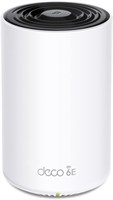 TP-Link Deco XE75 (1 шт.) 5400 Мбит/с Gigabit Mesh Wi-Fi 6 беспроводной маршрутизатор | Формирование луча | MU-MIMO OFDMA | 6 потоков | 1,7 ГГц четырехъядерный процессор, белый 1000002242