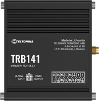 TELTONIKA 4G (LTE) – Cat 1 до 10 Мбит/с, 3G – до 42 Мбит/с, 2G – до 236,8 кбит/с Шлюз [TRB141] 1000002265