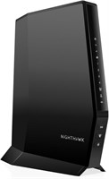 Маршрутизатор кабельного модема NETGEAR Nighthawk WiFi 6 с 90-дневной подпиской на защиту от киберугроз (CAX30S) — совместим с Xfinity, Spectrum и AX2700 (до 2,7 Гбит/с) DOCSIS 3.1 1000002286