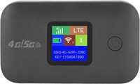 Мобильный маршрутизатор Wi-Fi GOWENIC 4G LTE, портативный дорожный Wi-Fi со слотом для SIM-карты, мобильная точка доступа MiFi для автолюбителей, путешественников, поддерживает подключение 10 устройств (европейская версия) 1000002298