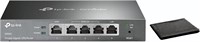 Маршрутизатор TP-Link ER-605 Gigabit VPN | Балансировка нагрузки | Два порта WAN | Межсетевой экран SPI | Управление полосой пропускания | IPsec, PPTP, L2TP VPN | Безопасность бизнес-сетей | Простая настройка | Мониторинг облака, с тканью 1000002329