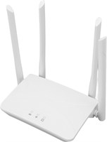 Беспроводной маршрутизатор Cryfokt 4G LTE, 300 Мбит/с WiFi разблокированный интернет-модем-маршрутизатор со слотом для SIM-карты 4 несъемные антенны, мобильные маршрутизаторы с точкой доступа для покрытия Европы, поддерживает 16 устройств 1000002337