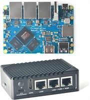 Мини-маршрутизатор youyeetoo NanoPi R6S с хранилищем в металлическом корпусе, 8 ГБ LPDDR4X 32 ГБ EMMC, схема разработки RK3588S, NPU 6TOPS, поддержка Docker, TRE Porte Ethernet, USB3.0 HDMI, хранилище M.2 NVMe, PD Power 1000002387