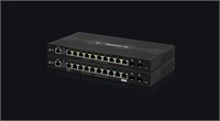 Ubiquiti Networks - EdgeRouter 12, 10-портовый гигабитный маршрутизатор с PoE Passthrough и 2 портами SFP (ER-12) 1000002390
