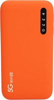 Wisoqu 5G мобильная точка доступа с высокоскоростным двухдиапазонным WiFi6 портативным маршрутизатором для 16 устройств, аккумулятором 6100 мАч, поддержкой SIM-карт 1000002394