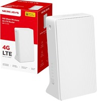 Беспроводной маршрутизатор Mercusys N LTE 4G со скоростью передачи данных 300 Мбит/с и разблокированным слотом для SIM-карты, максимальным покрытием сети, поддержкой до 32 устройств, возможностью резервного копирования WAN-подключения, идеальным вариантом 1000002414