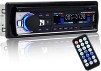 Автомобильный радиоприемник, стереоплеер, Bluetooth, телефон, AUX-IN, MP3, FM/USB/1 Din, пульт дистанционного управления, 12 В, автомобильная аудиосистема 1000002418
