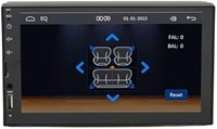 Bewinner 7-дюймовый автомобильный стерео USB AUX двухдиновый автомобильный MP5-плеер с камерой заднего вида HD, для Android и IOS, голосовое управление, мобильное подключение, 5.1 1000002453
